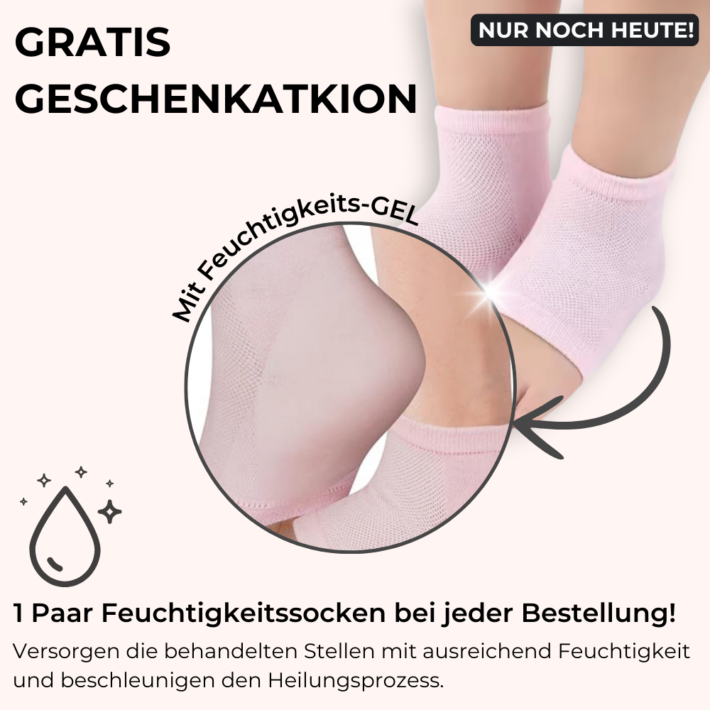 GlowFeet™ - glatte Füße in wenigen Minuten!